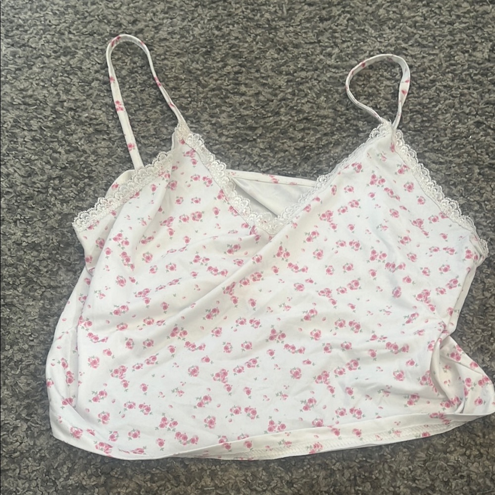 Floral Lace Pajama top
